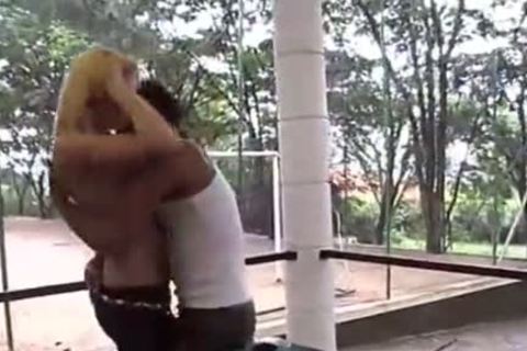 Pooltable fun With A Skinny blonde ladyboy