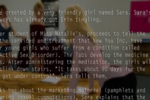 Two Futanari Schoolgirls fuck The Teacher