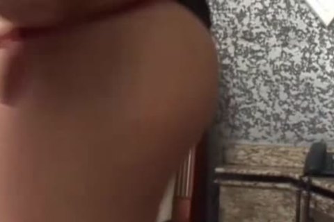 Latin lady-man bareback wet crack And ass Dri