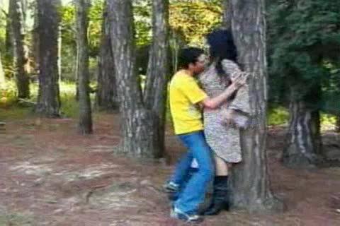 brunette tranny Slag Analed Outdoor