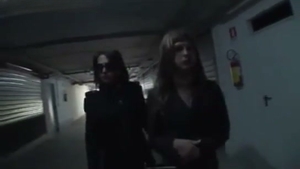 monstrous dong transsexual Luana And her friend hoe goddess-hoetes enjoy