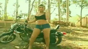 Biker enjoydudest With A blonde TS