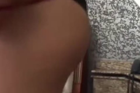 Latin tgirl bareback bawdy cleft And rimming