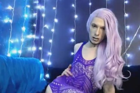 blond ladyboy Enjoys Playing Her ramrod And wazoo