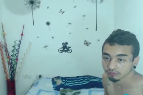 Studly twink fucks A wild lady-man