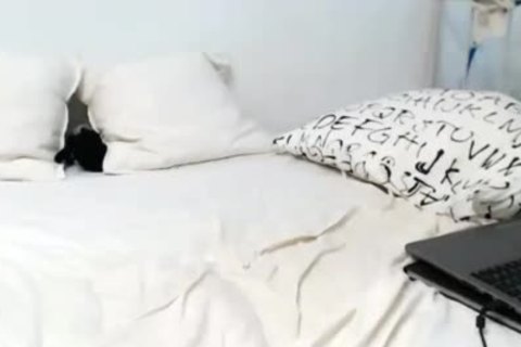 Petite LadyBoy Strokes Her penis And Shows Her F