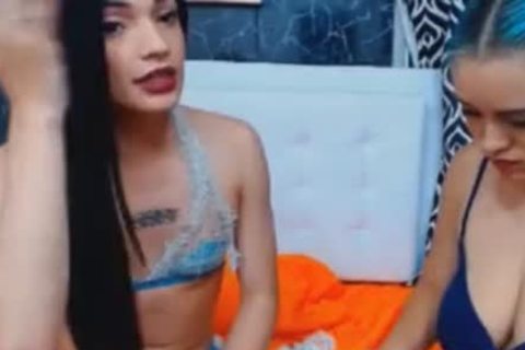 lusty shemale bonks Her Female ally