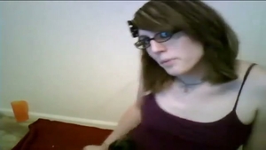 Crossdreser teen Muy Pecular En Webcam