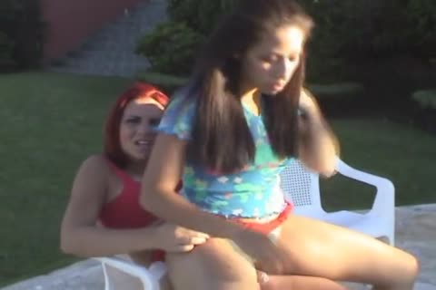 appealing RedHead tranny poke delicious teen latin chick Outdoor. Part. two/4