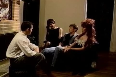 pretty amateur Foursome And sperm flow