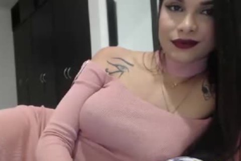 juicy big scones Ladyboy Teasing On cam