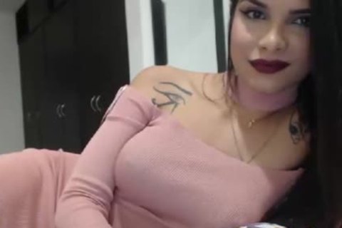 juicy big scones Ladyboy Teasing On cam