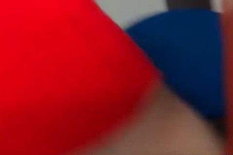 beautiful brunette Trans Jerking monstrous penis