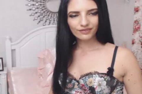 pretty shemale Jerking In Front Of cam