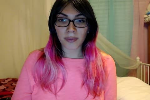 Underboob TS Rides To Intense spooge