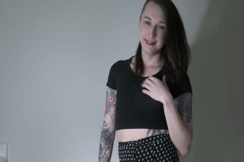 Tattooed legal age teenager Femboy JOI