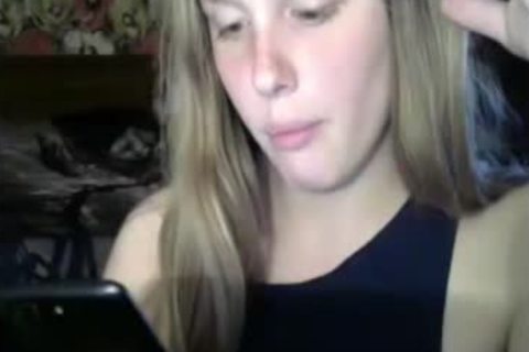 blond legal age teenager Russian sheboy pecker Jerking