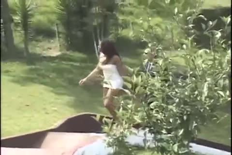 Julia With A Businessman On The Nature