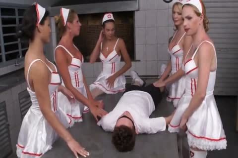 Nurses have a fun nailing slutty Stranger