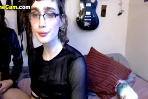 Femboys anal Fingering oral stimulation massive penis webcam