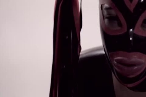 wicked ebon tgirl In Latex