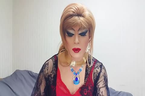 Sissy Niclo kinky Makeup Playing