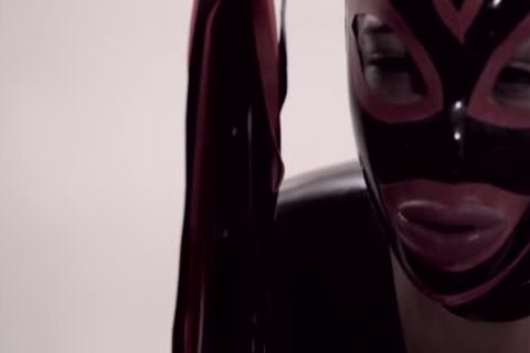 ebony ladyboy In Latex