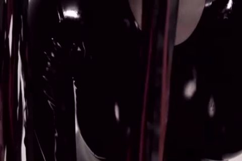 Latex tgirl pounds villein
