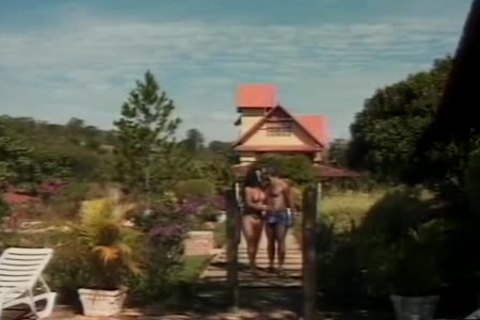 nice Outdoor Summer Sex With Curvy ladyboy