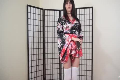 ladyboy Samurai Challenges you To Take Her Chastity
