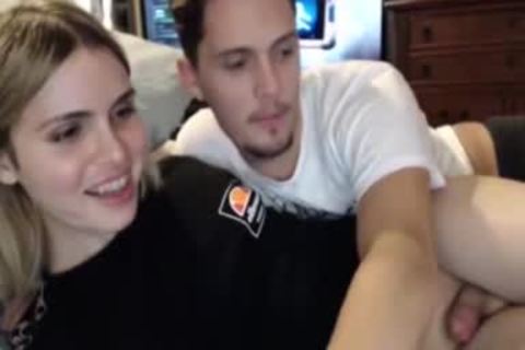 blonde t-girl acquires Sucked By Her Boyfriend