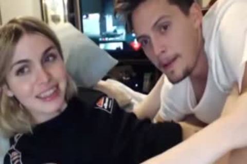 blonde t-girl acquires Sucked By Her Boyfriend