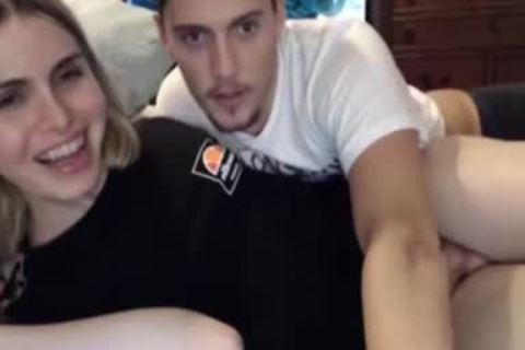 blonde t-girl acquires Sucked By Her Boyfriend