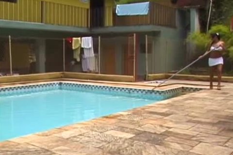 Pamela bonks At The Pool