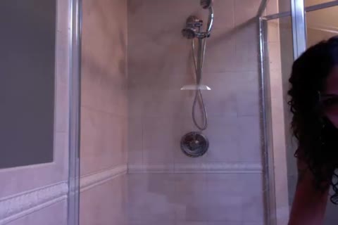 stunning legal age teenager Shower And love juice