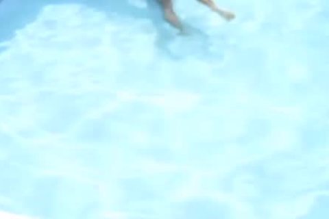 Erica plows lad At The Pool And Cums On His Face (rare clip)