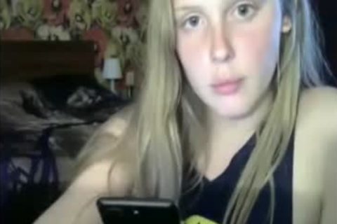 blond teen Russian shemale knob Jerking