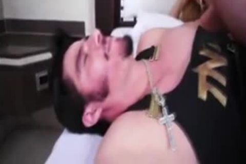 TS Hooker plowing Hard big gay wazoo