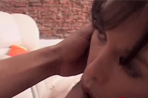 TranniesRUs - tgirl pounded By A darksome chap In The ass