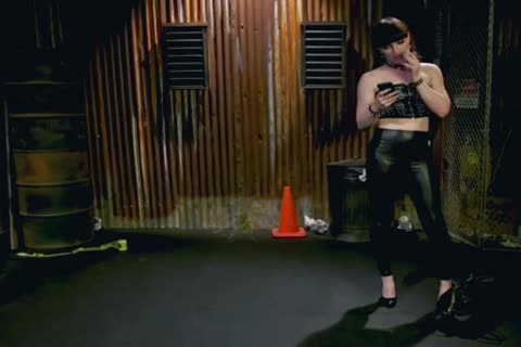 skinny Street angel pokes A massive lad In The ass