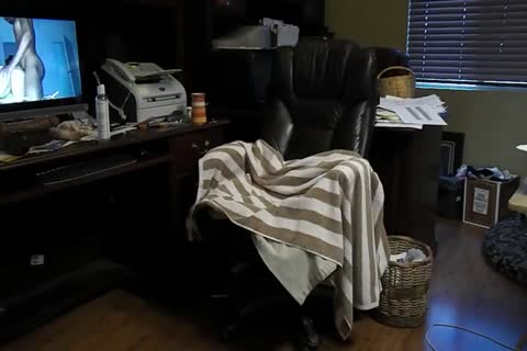 old Crossdresser fake penis Show