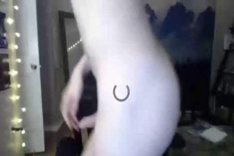 sexy Femboy spreading Legs And Stroking