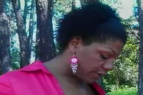 dark shemale Vinicius With gigantic breasts Is Not Against To Go Somewhere intimate To Ride His Hard 10-Pounder