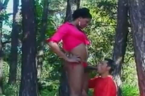 overweight cock Brazilian tranny Outdoor pleasure Episode2
