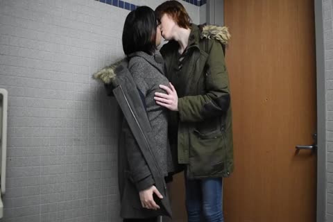 T Gurl lesbos Have fun In A Public bath