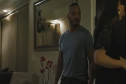 nice-looking TS Natalie Mars Licked And Analed By Her darksome Ex Boyfriend