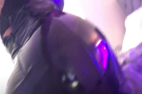 t-girl Latex bonks lad