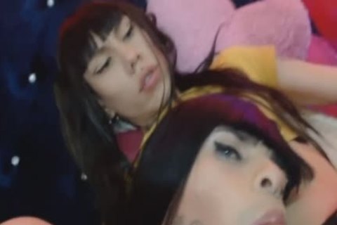 ladyboy whore sucking Her allies gigantic weenie