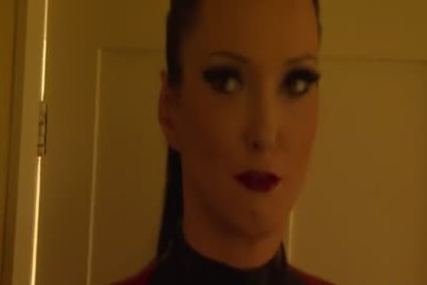 Sissy Dressed, nailed, And Made To Eat his sex cream