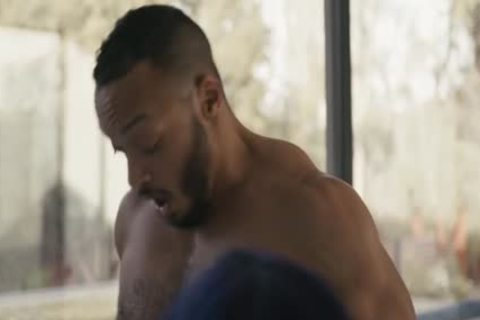 concupiscent shemale receives Her pooper plowed By Stepsis dark Boyfriend